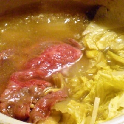 YUMMOさん、こんばんは(*･∀･*)みぞれ鍋にすると牛肉がさらに美味しくなりますね♪ごちそう様でしたヾ(o･∀･o)ﾉﾞ
